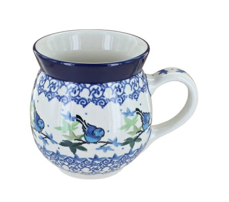 Ceramika Artystyczna Mockingbird Mug — Polish Pottery