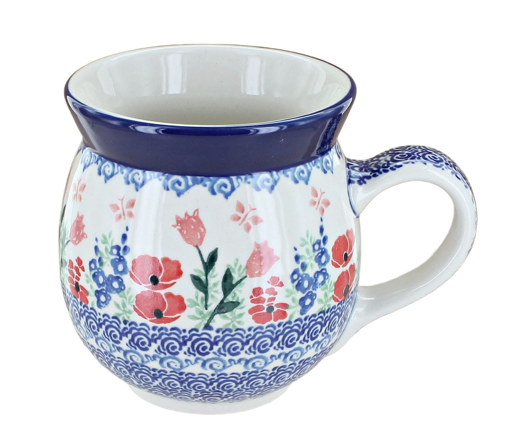 Ceramika Artystyczna Dreaming of Poppies Mug — Polish Pottery