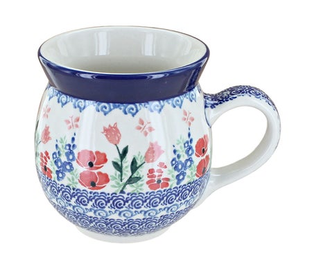 Ceramika Artystyczna Dreaming of Poppies Mug — Polish Pottery