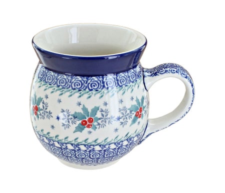 Ceramika Artystyczna December Joy Mug — Polish Pottery