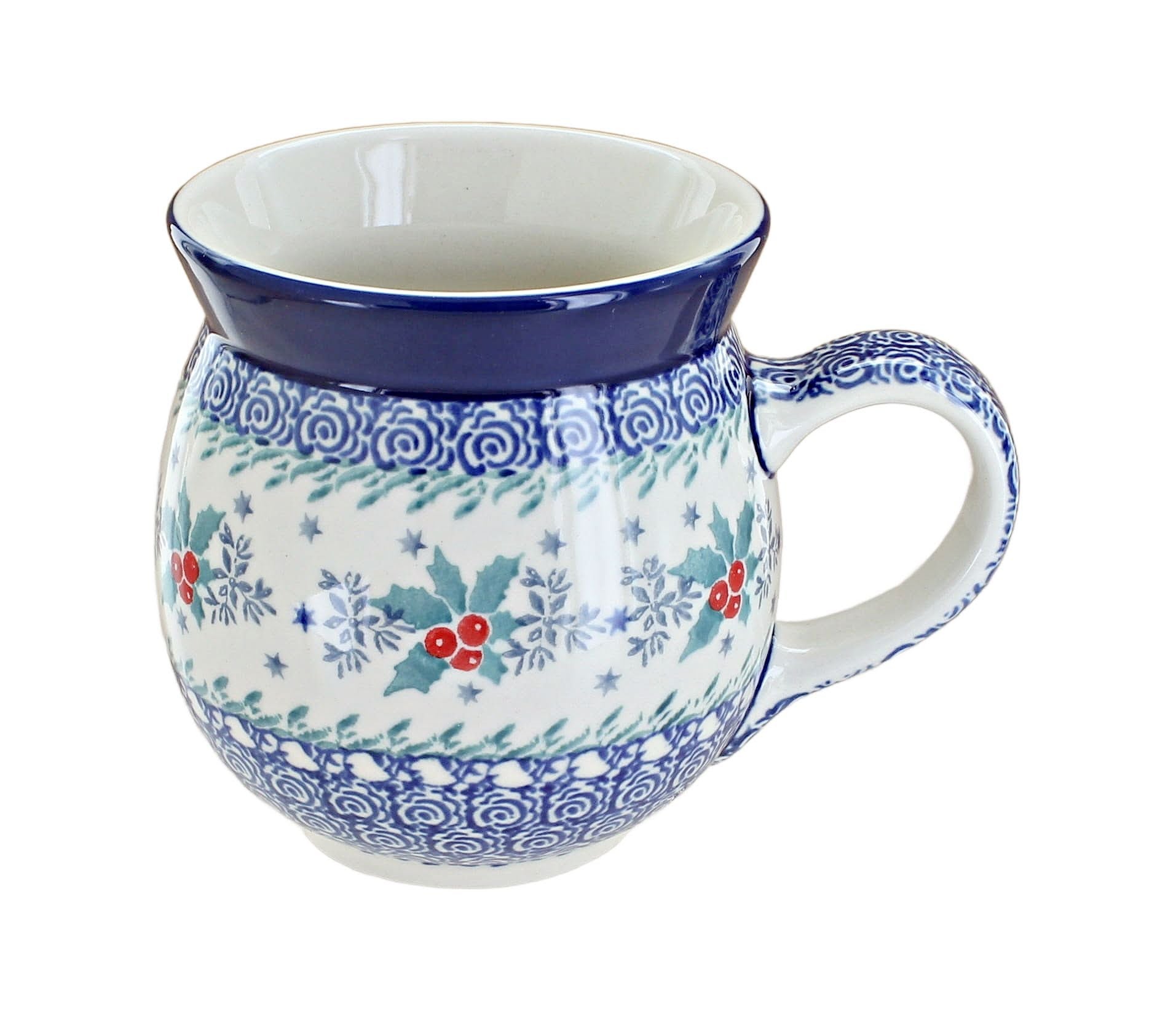 Ceramika Artystyczna December Joy Mug — Polish Pottery