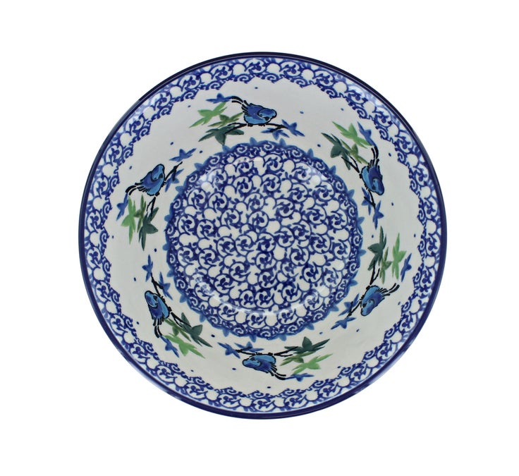 Detail image of Ceramika Artystyczna Mockingbird Dining Plates & Bowls — Polish Pottery