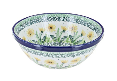 Ceramika Artystyczna Dandelion Dining Plates & Bowls — Polish Pottery