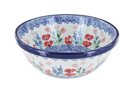 Ceramika Artystyczna Dreaming of Poppies Dining Plates & Bowls — Polish Pottery