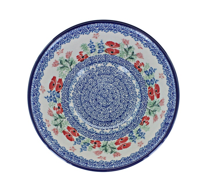 Ceramika Artystyczna Dreaming of Poppies Dining Plates & Bowls — Polish Pottery