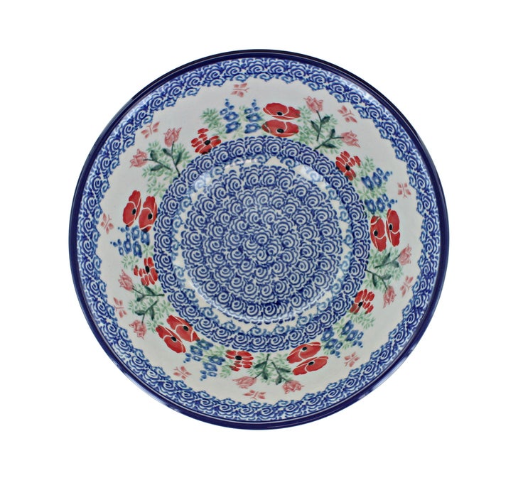 Detail image of Ceramika Artystyczna Dreaming of Poppies Dining Plates & Bowls — Polish Pottery