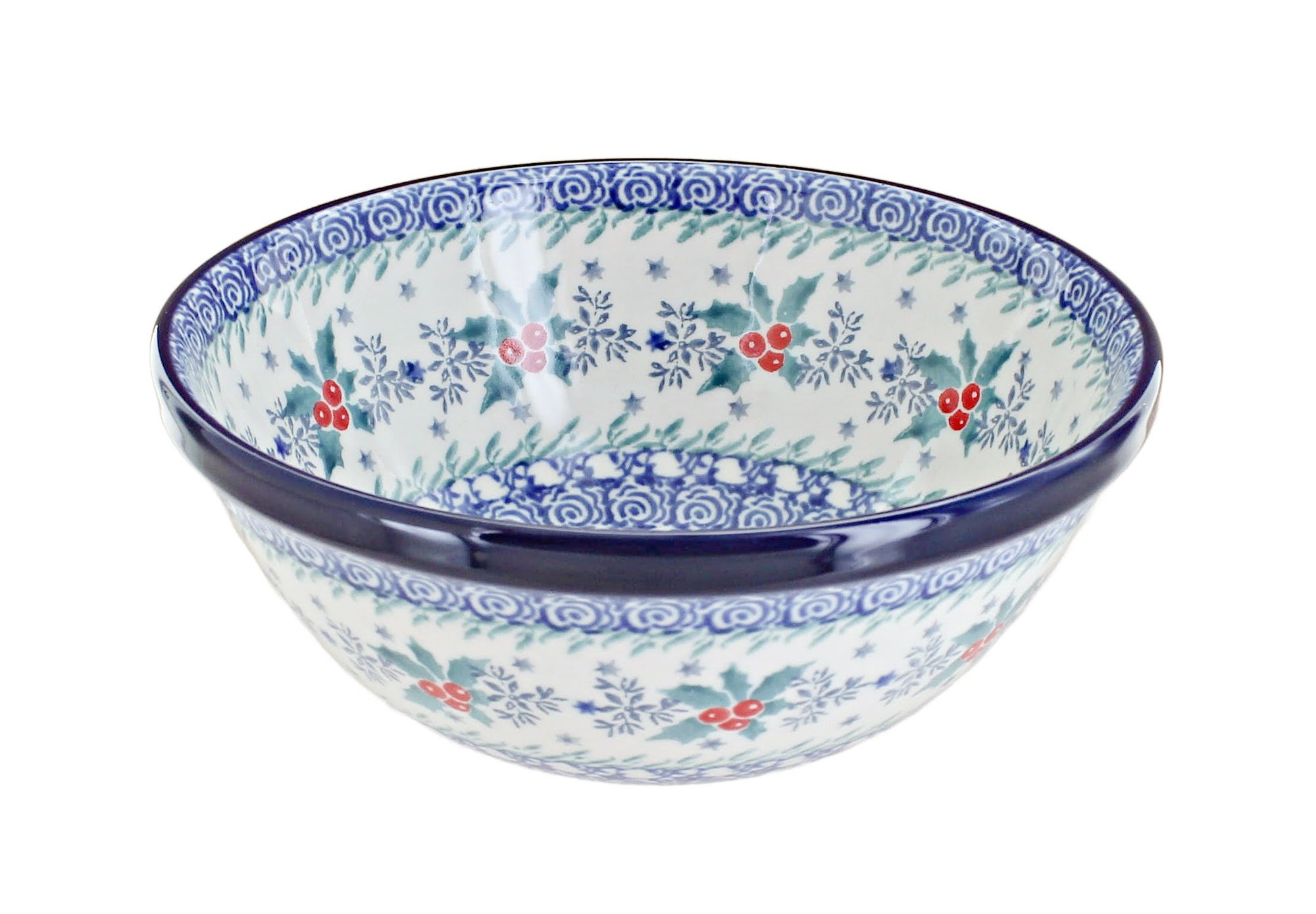 Ceramika Artystyczna December Joy Dining Plates & Bowls — Polish Pottery