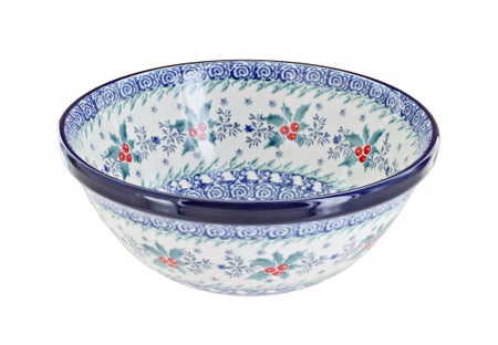 Ceramika Artystyczna December Joy Dining Plates & Bowls — Polish Pottery