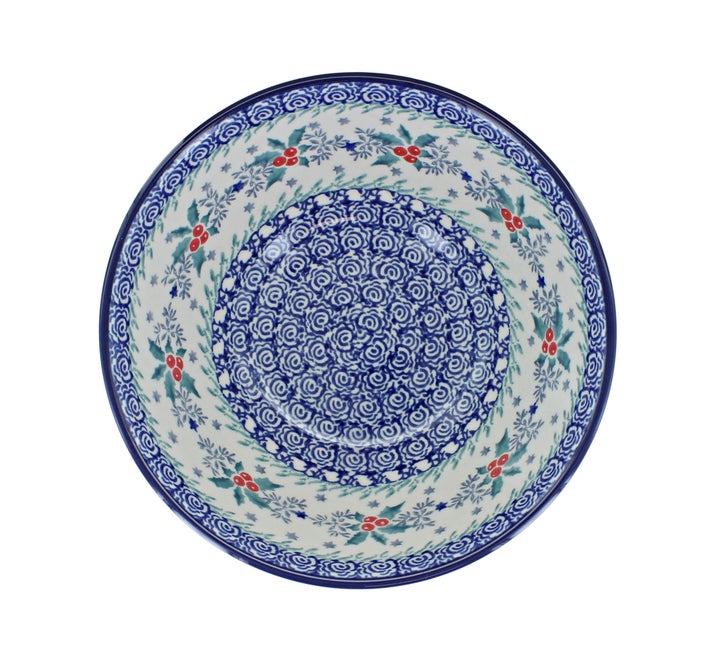 Ceramika Artystyczna December Joy Dining Plates & Bowls — Polish Pottery
