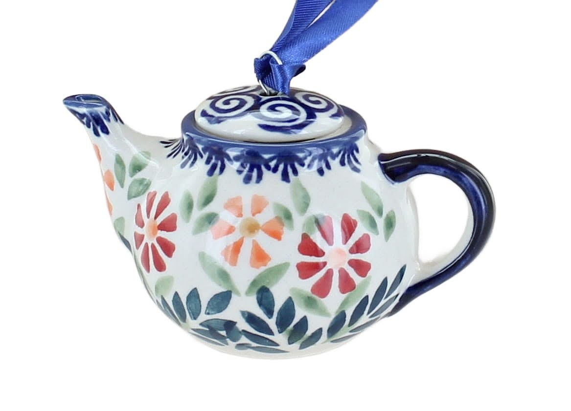 Manufaktura Garden Bouquet Christmas Ornament — Polish Pottery