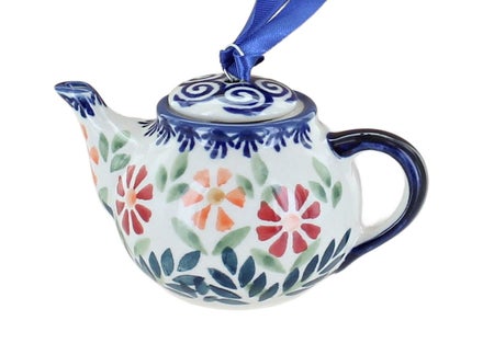 Manufaktura Garden Bouquet Christmas Ornament — Polish Pottery