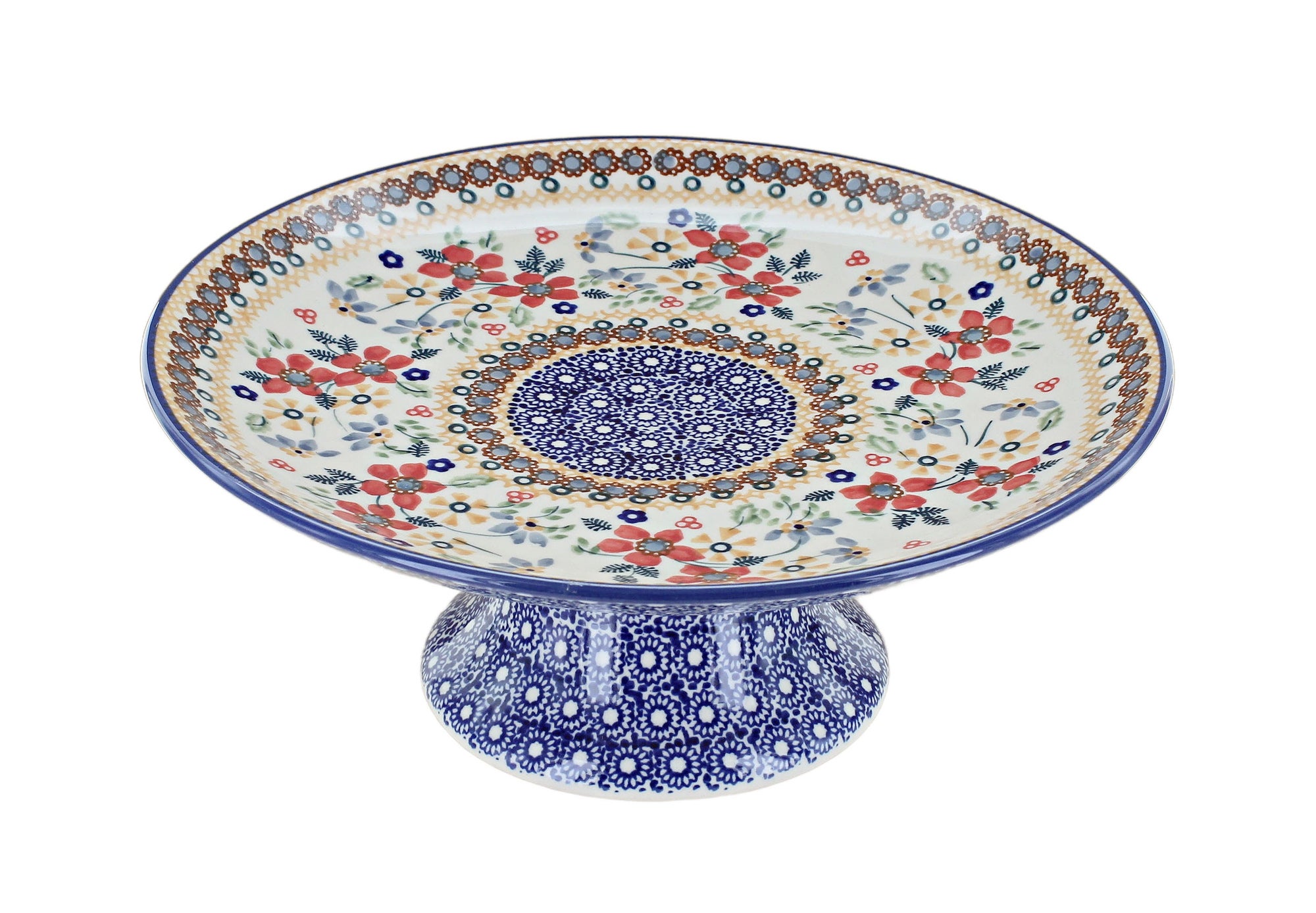 Manufaktura Red Daisy Countertop Accessories — Polish Pottery
