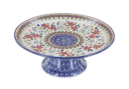 Manufaktura Red Daisy Countertop Accessories — Polish Pottery