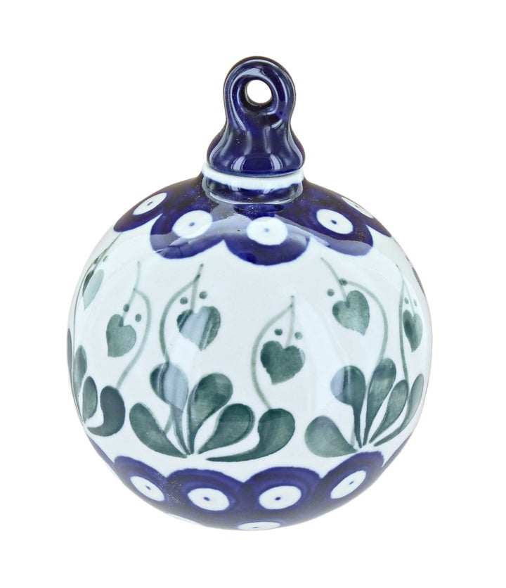 Ceramika Artystyczna Alyce Large Christmas Ball — Polish Pottery