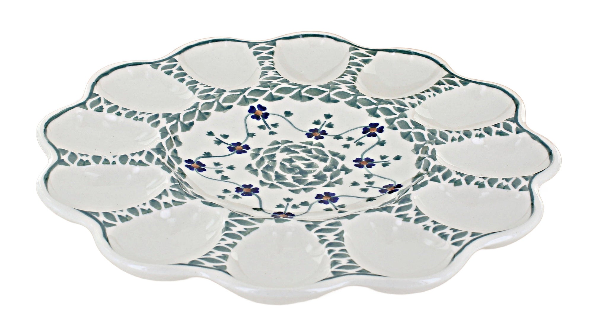 Manufaktura Sage Floral Dining Accessories — Polish Pottery