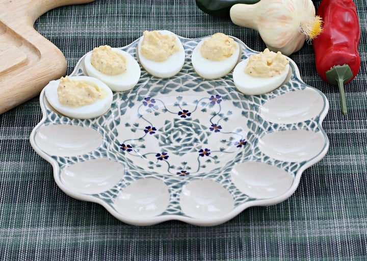 Manufaktura Sage Floral Dining Accessories — Polish Pottery
