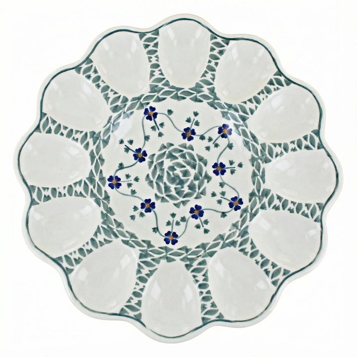 Manufaktura Sage Floral Dining Accessories — Polish Pottery