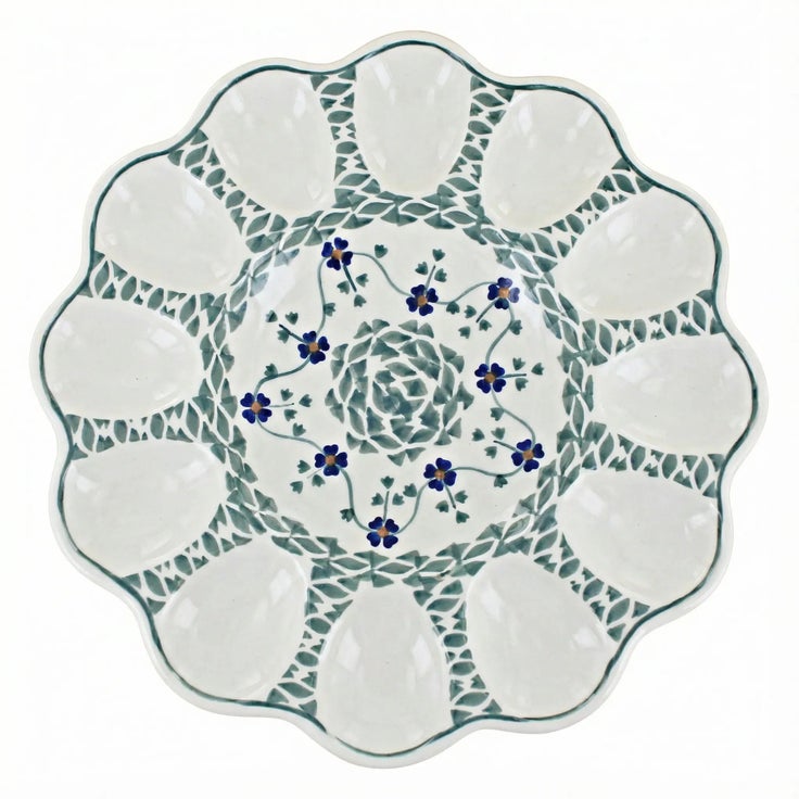 Detail image of Manufaktura Sage Floral Dining Accessories — Polish Pottery
