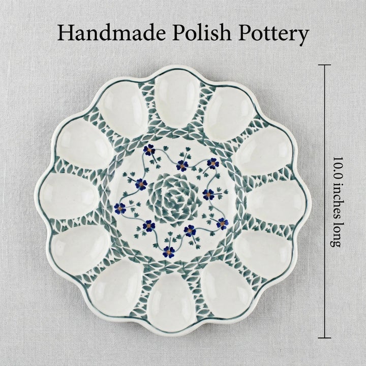Manufaktura Sage Floral Dining Accessories — Polish Pottery
