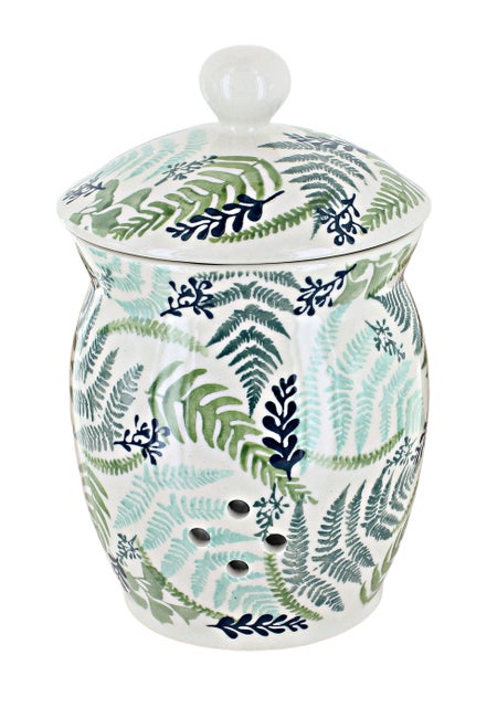 Manufaktura Woodland Fern Counter Storage — Polish Pottery
