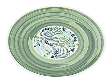 Manufaktura Floating Fern Dining Plates & Bowls — Polish Pottery