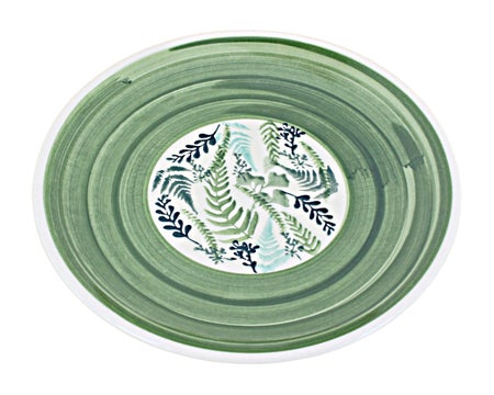Manufaktura Floating Fern Dining Plates & Bowls — Polish Pottery