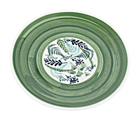 Manufaktura Floating Fern Dining Plates & Bowls — Polish Pottery