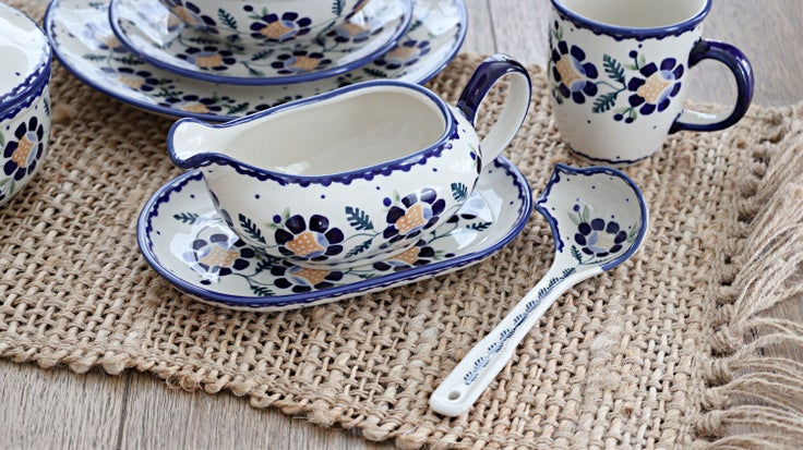 Detail image of Manufaktura Sunflower Dining Accessories — Polish Pottery