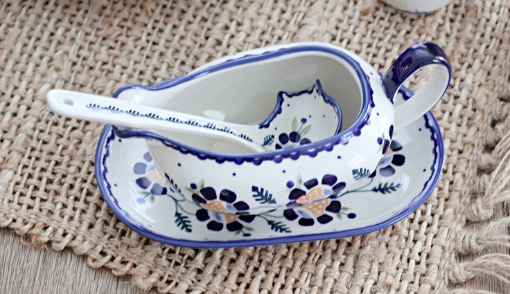 Detail image of Manufaktura Sunflower Dining Accessories — Polish Pottery