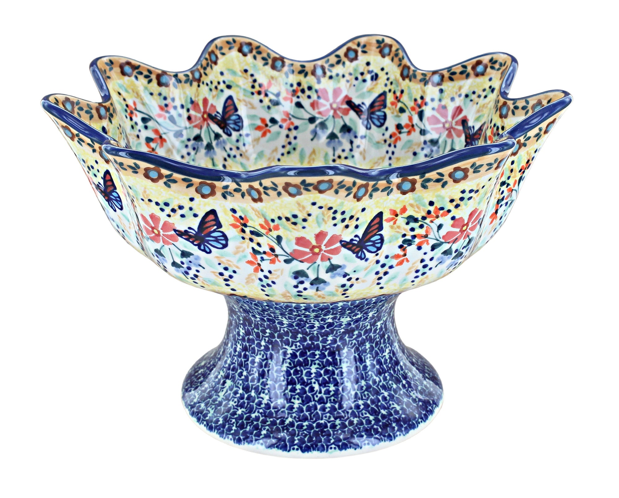 Manufaktura Blue Butterfly Countertop Accessories — Polish Pottery