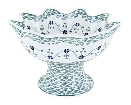 Manufaktura Sage Floral Countertop Accessories — Polish Pottery