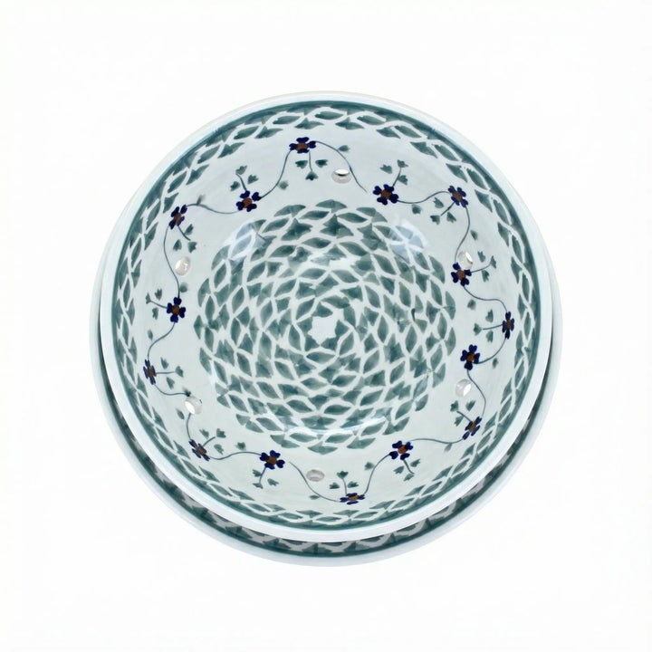 Manufaktura Sage Floral Countertop Accessories — Polish Pottery