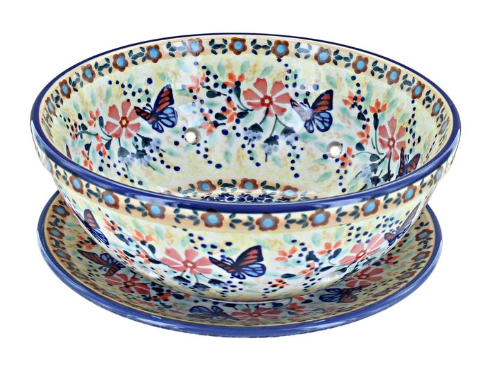 Manufaktura Blue Butterfly Countertop Accessories — Polish Pottery