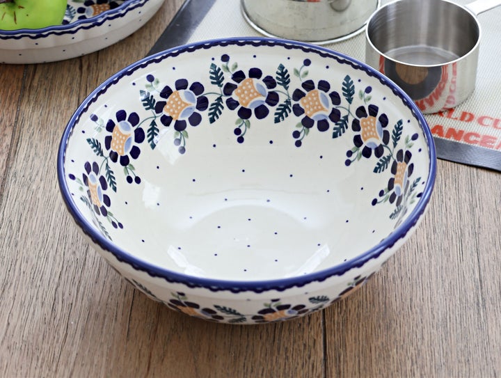 Manufaktura Sunflower Large Serving Piece — Polish Pottery