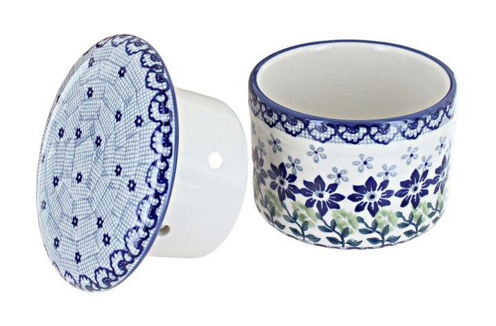 Manufaktura Hallsey Butter Dish — Polish Pottery