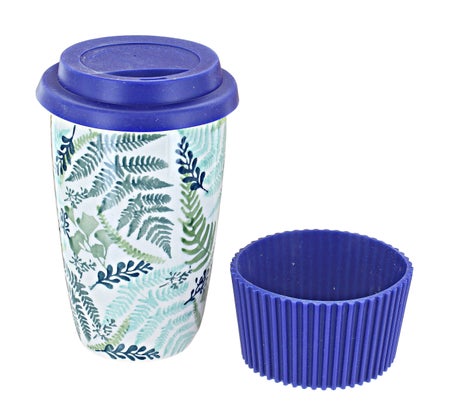 Manufaktura Woodland Fern Mug — Polish Pottery