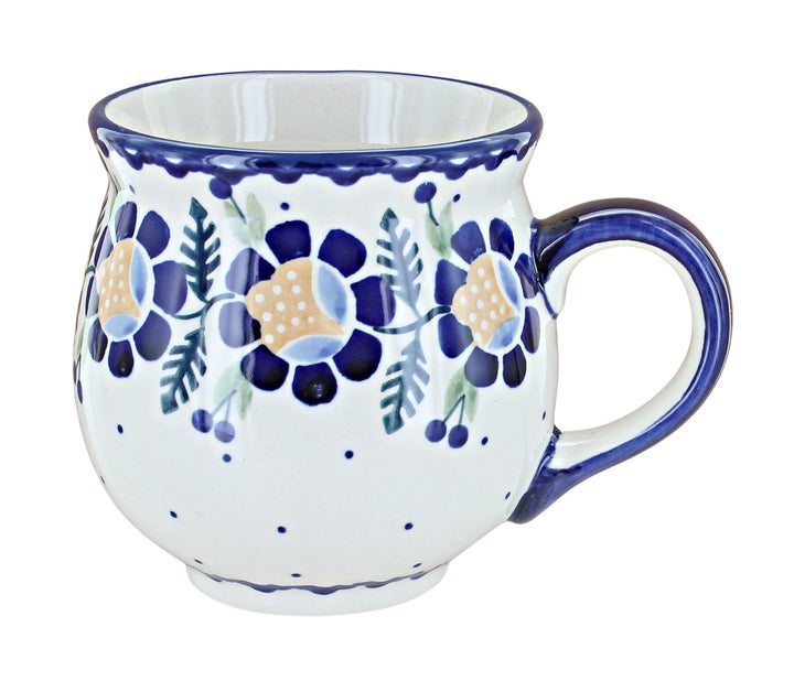 Manufaktura Sunflower Mug — Polish Pottery