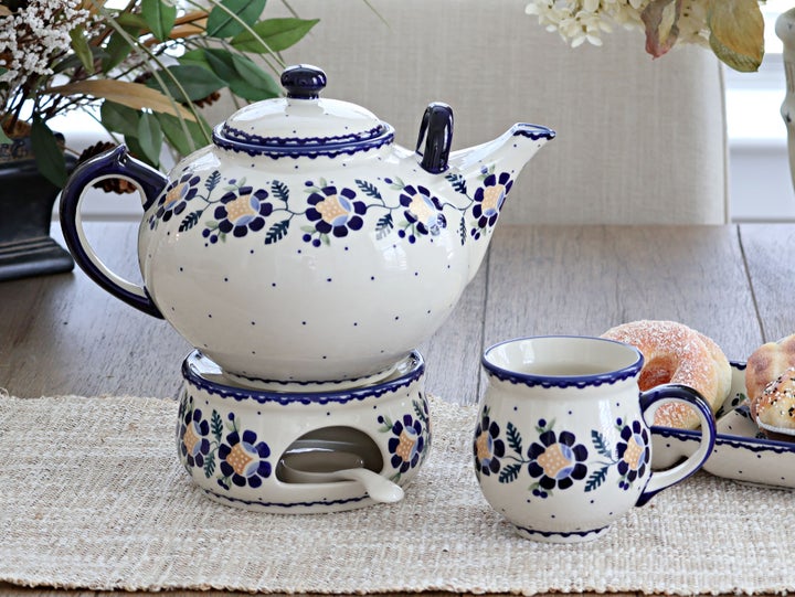 Manufaktura Sunflower Mug — Polish Pottery