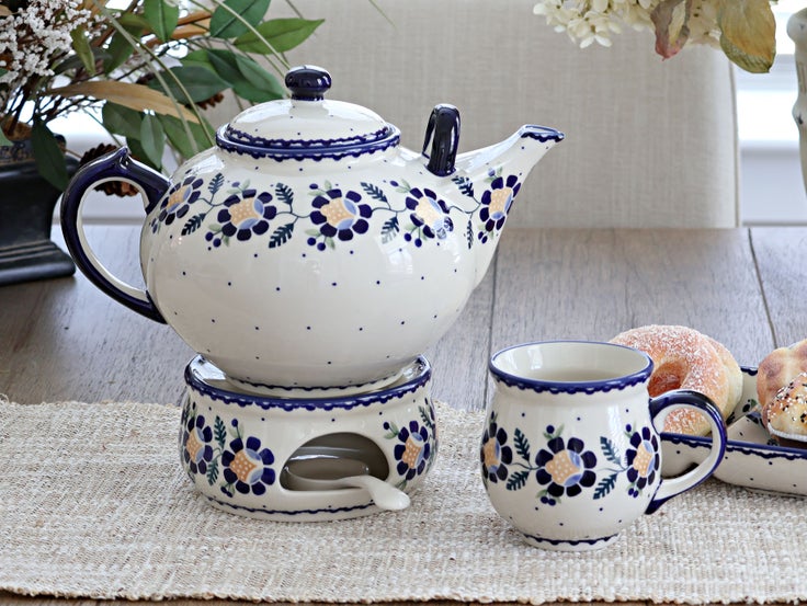 Detail image of Manufaktura Sunflower Mug — Polish Pottery