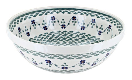 Manufaktura Sage Floral Large Serving Piece — Polish Pottery