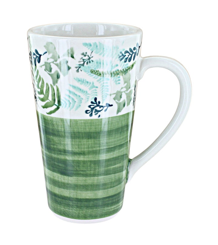 Manufaktura Floating Fern Mug — Polish Pottery