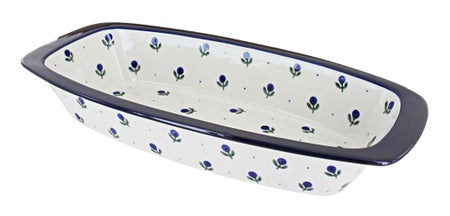 Ceramika Artystyczna Blueberry Large Serving Piece — Polish Pottery