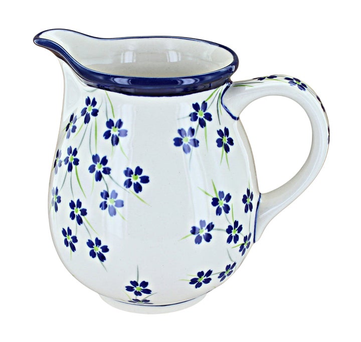 Zaklady Willow Pitcher — Polish Pottery