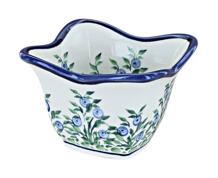 Zaklady Porcelain Vine Small Serving Piece — Polish Pottery