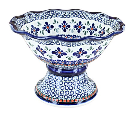 Zaklady Mosaic Flower Countertop Accessories — Polish Pottery