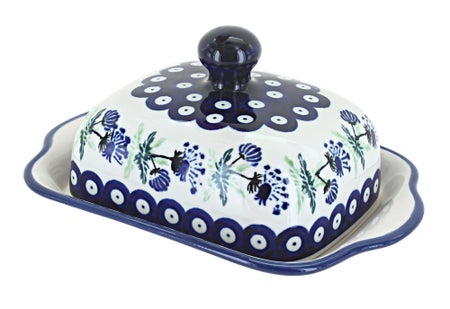 Zaklady Sweet Annie Butter Dish — Polish Pottery