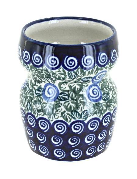 Zaklady Seaside Swirl Bathroom Accessories — Polish Pottery