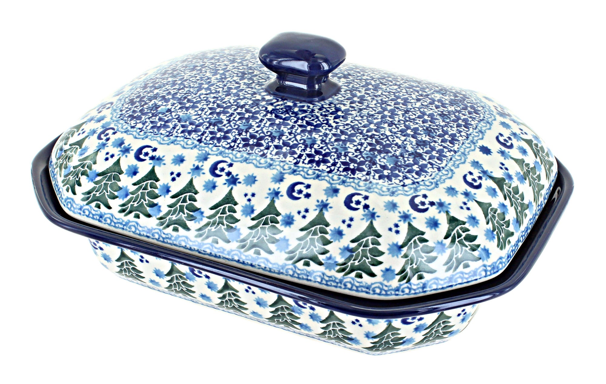 Ceramika Artystyczna Evergreen Magic Medium Bakeware — Polish Pottery