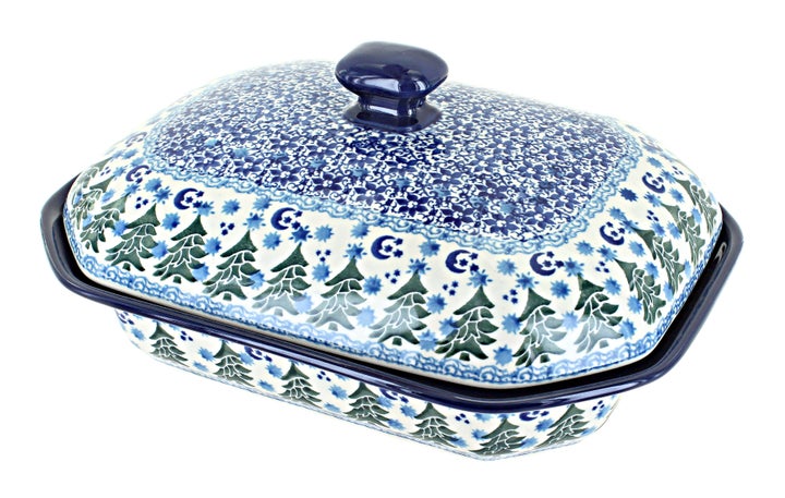 Ceramika Artystyczna Evergreen Magic Medium Bakeware — Polish Pottery
