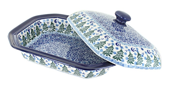 Ceramika Artystyczna Evergreen Magic Medium Bakeware — Polish Pottery